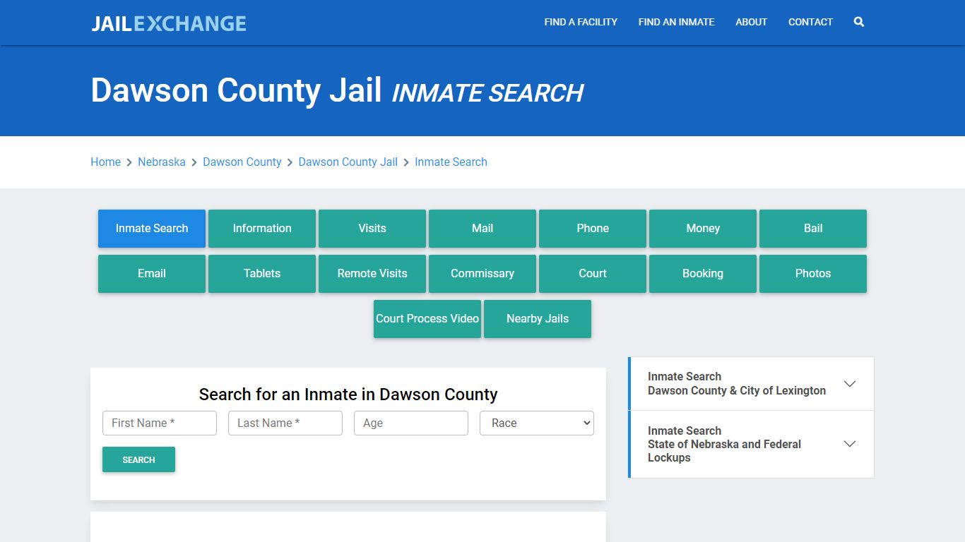 Dawson County Jail, NE Inmate Search: Roster & Mugshots